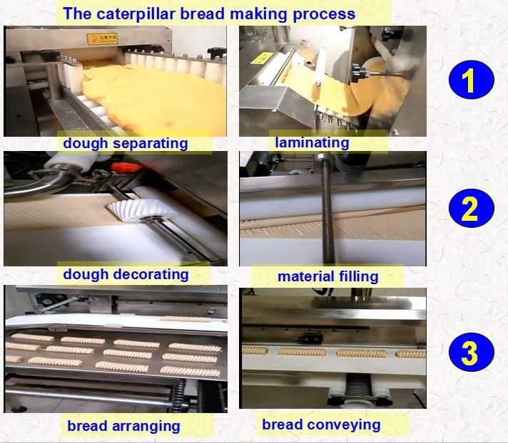 Kh-280 Small Factory Bread Making Machine Complete