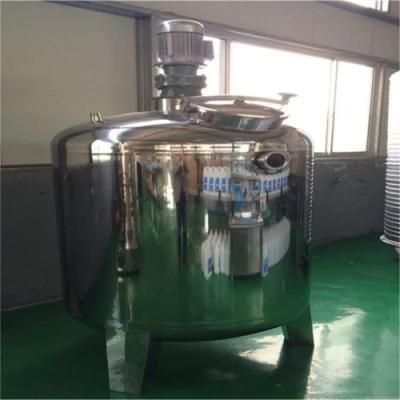 New Design 3 Layers Mixing Tank with Heating Insuation for Food Industry