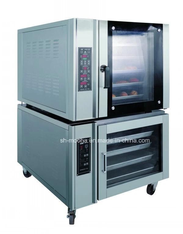 5 Pans Electric Convection Oven with 10 Trays Proofer