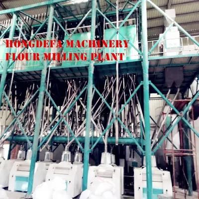 Hot Sale High Quality 150t Wheat Flour Mill Plant From Hongdefa Machinery