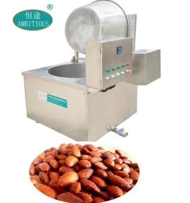 Fried Peanut Frying Machine Almond Batch Fryer