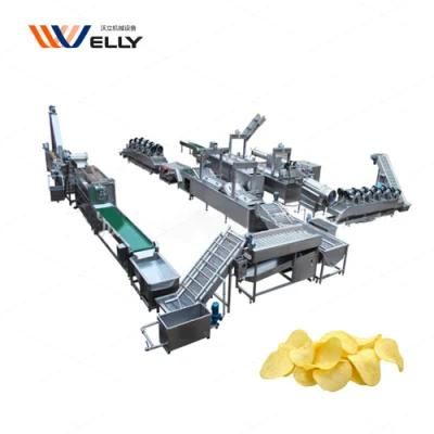 Factory Price Potato Chips Machine Line Automatic French Fries Production Line