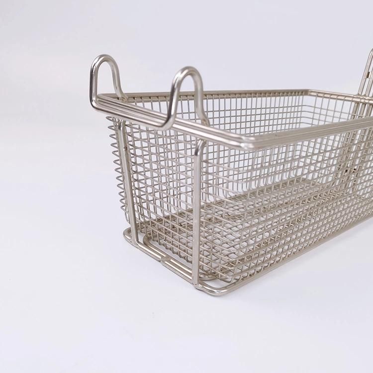 Restaurant Iron Wire Mesh Deep Fat Chip Fish Fryer Basket French Fries Holder Layered Fat Fryer Basket