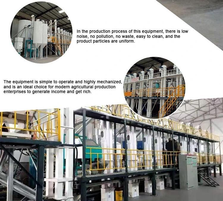 Factory Direct Sales High Output of Large-Scale Ricerice and Corn Milling Machine/Rice Mill Machines