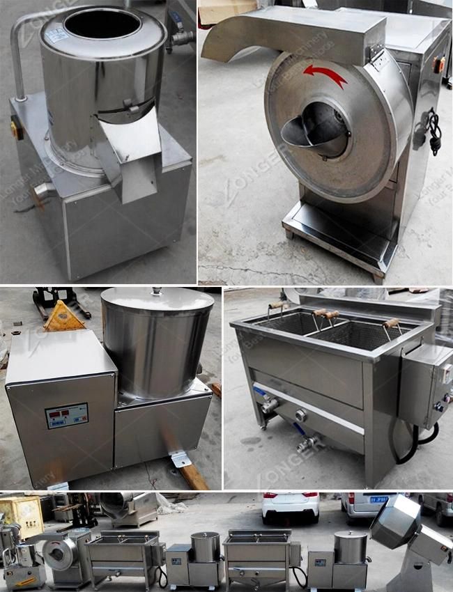 Professional Potato Crisp Making Machine Potato Chips Plant Cost