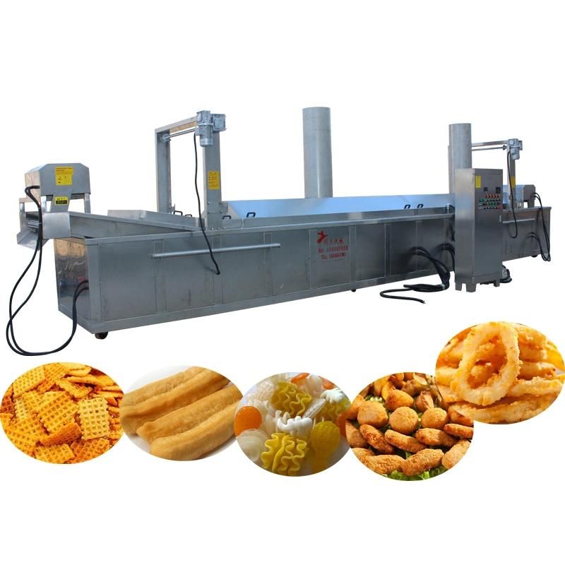 Fully Automatic Continuous Potato Chips/Crisp Frying Machine