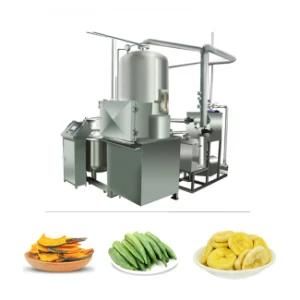 Potato Okra Carrot Taro Chips Vacuum Frying Fryer Dehydration Machine