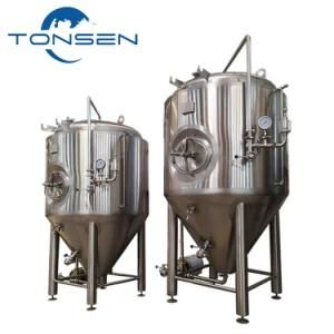 Stainless Steel Conical Fermenter Beer Fermenter Jacket Insulation Beer Fermentation ...