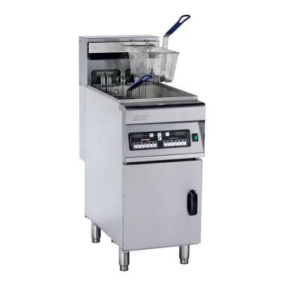 Commercial Stainless Steel Electric Fryer with Cabinet