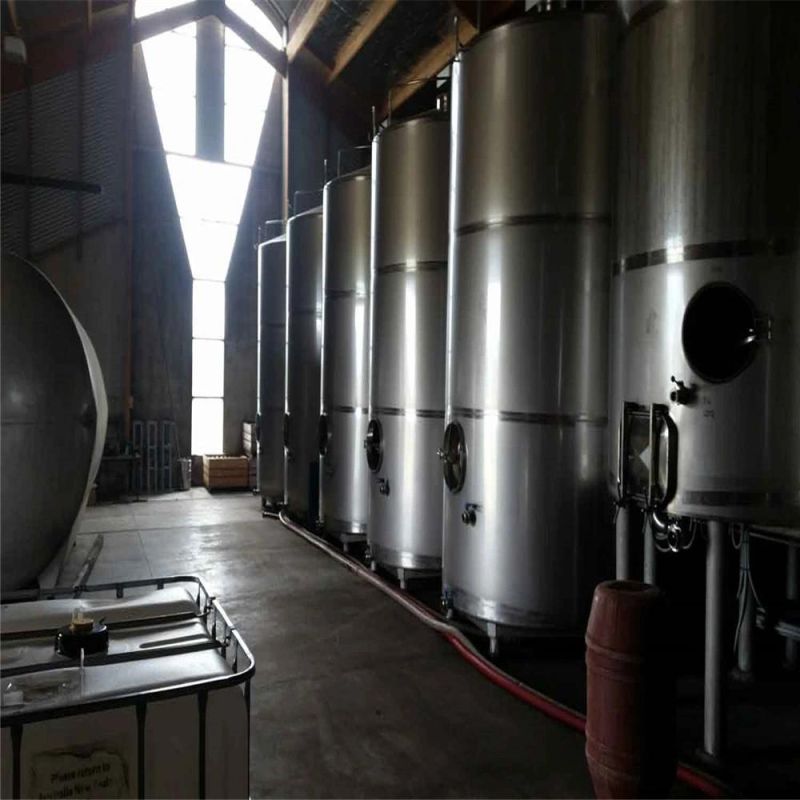 1000L 5000L 10000L Grape Fruit Red Wine Fermentation Tank