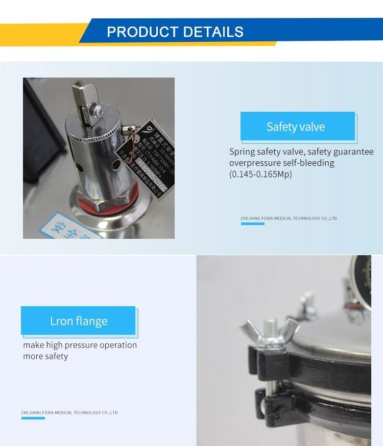 Portable Autoclave Pressure Steam Sterilizer