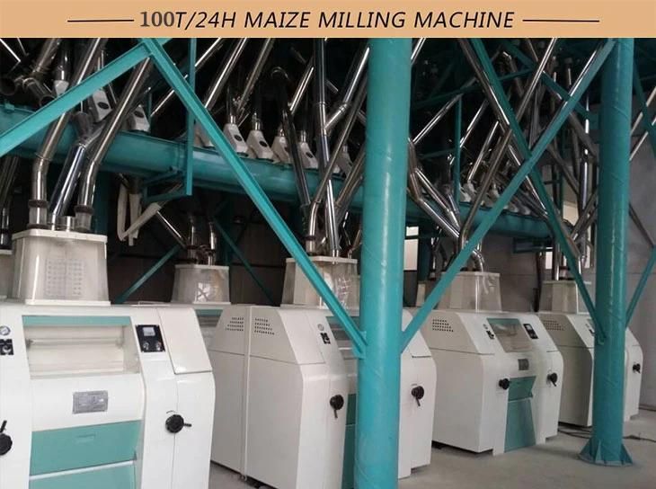 Zambia 30t Maize Milling Machine for Breakfast Meal