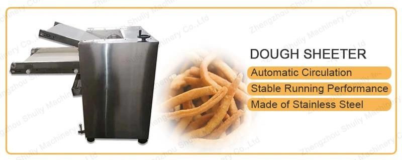 Chin Chin Cutting Equipment Chinchin Frying Drying Processing Machine