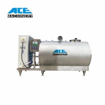 Price of Stainless Steel Tank Dairy Machine Cooler Tank Refrigeration Farm Milk Cooling ...