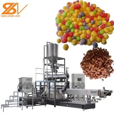 Cheerios Puffed Instant Breakfast Cereals Process Line