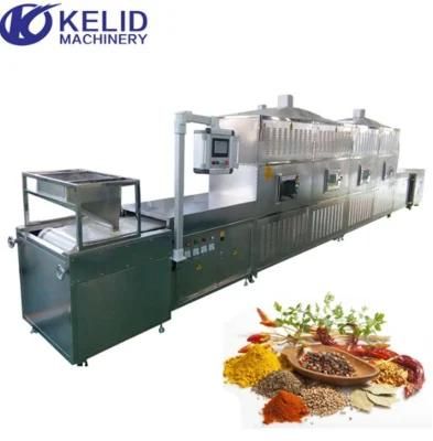 Tunnel Microwave Chili/Red Chili Powder Drier and Sterilizer