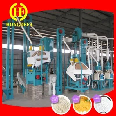 Small Scale Maize Corn Flour Milling Machine