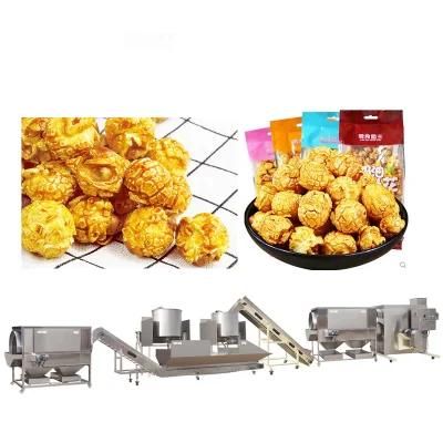 Automatic Popcorn Making Machine American Butterfly Popcorn Processing Line