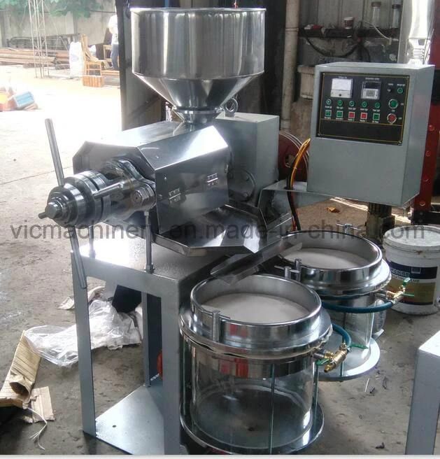 Oil Press Machine With Centrifugal Filter Temperature Controled