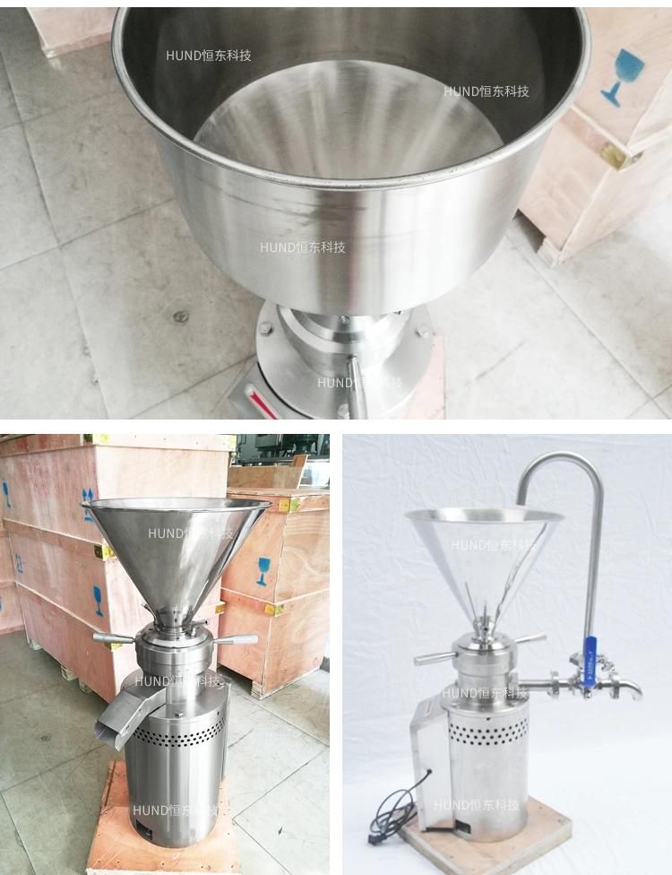 Black Sesame Seed Grinding Colloid Mill Tahini Making Machine