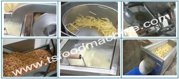 Deep Fryer Snacks Processing Machine