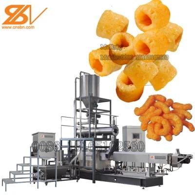 Automatic Chip Extruder Puff Corn Snacks Making Machine