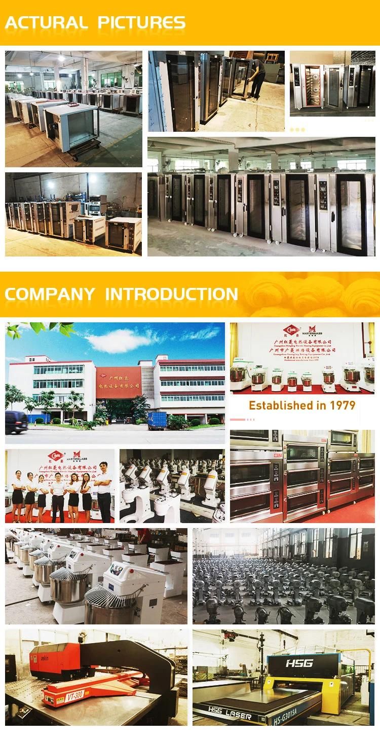 Guangzhou Kitchen Equipment/Baking Oven 5 Trays Gas Convection Oven