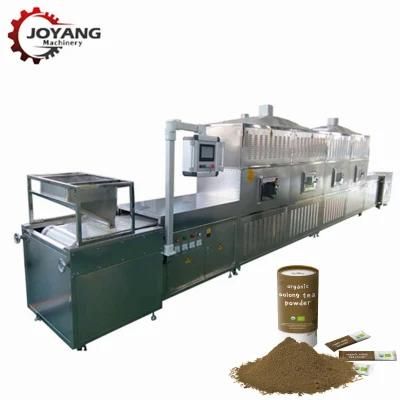 Fully Automatic Tea Powder Microwave Drying Machine