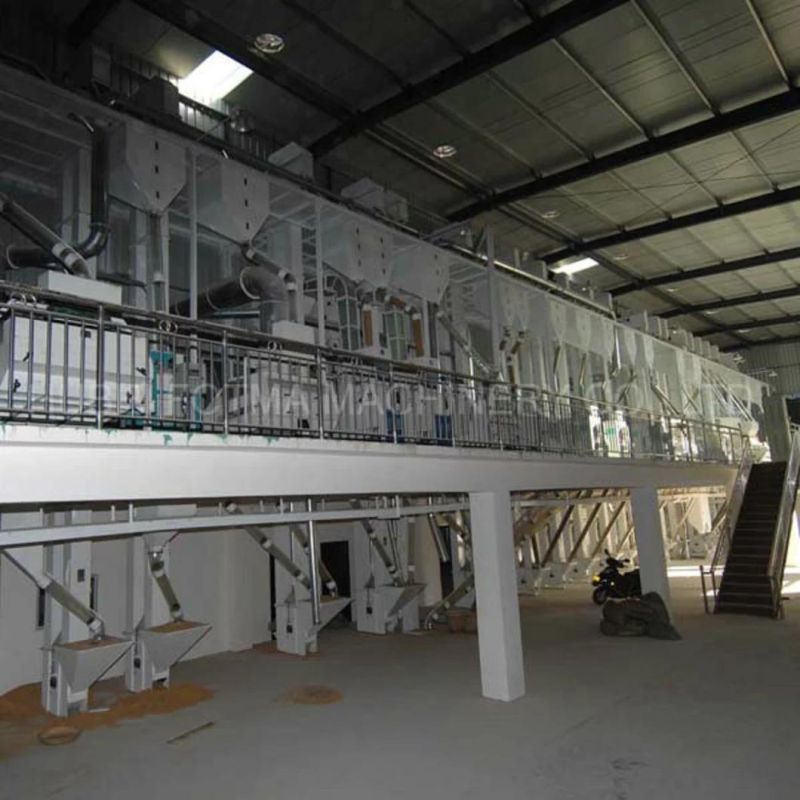 120t/D Modern Rice Processing Equipment