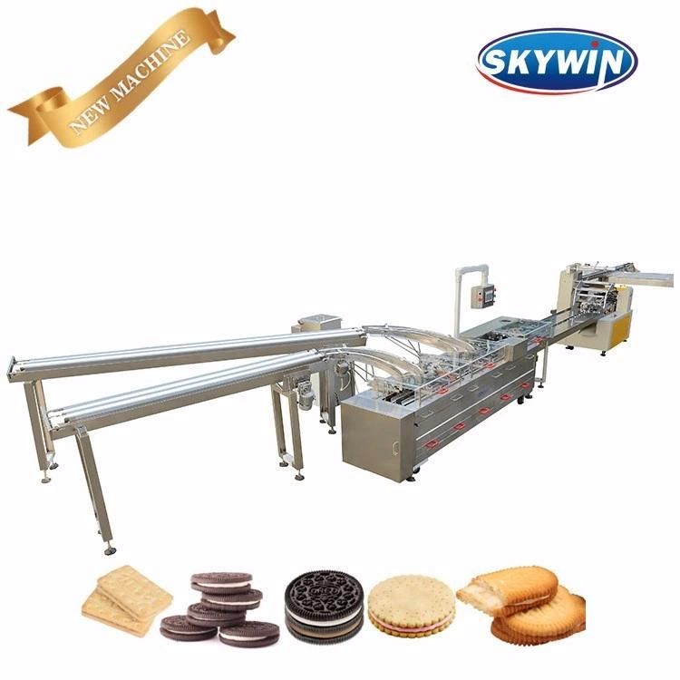 Automatic Ice Cream Sandwich Biscuit Cookie Making Machine Bakery Equipment Factory Price