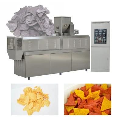 50-60kg/H Small Doritos Corn Chips Making Machine Tortilla Chips Food Processing Line Corn ...