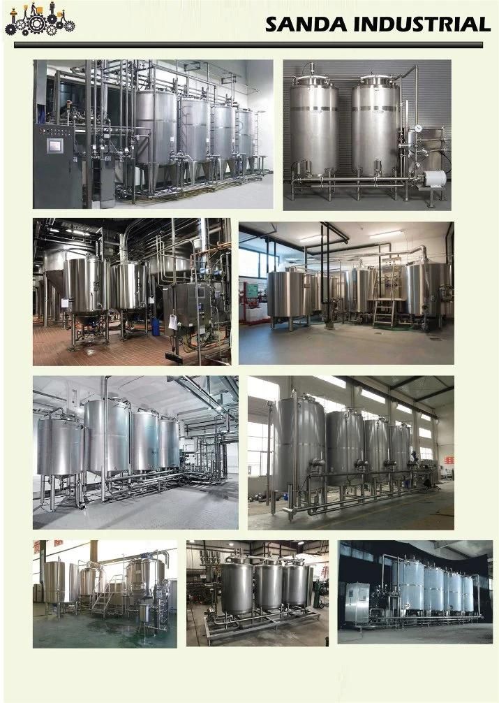 Stainless Steel Automatic Clean in Place Equipment CIP Tank Cleaning System