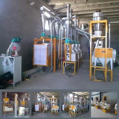 Wheat Flour Milling Machine Grain Processing Plant (30t)