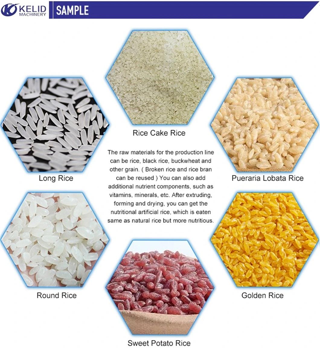 Ce ISO Certification Artificial Rice Machine