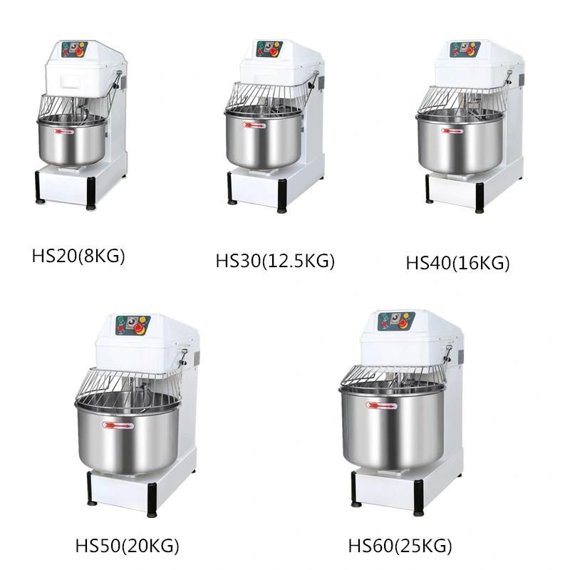 Hot Sale 20kg Flour Bakery Dough Mixer