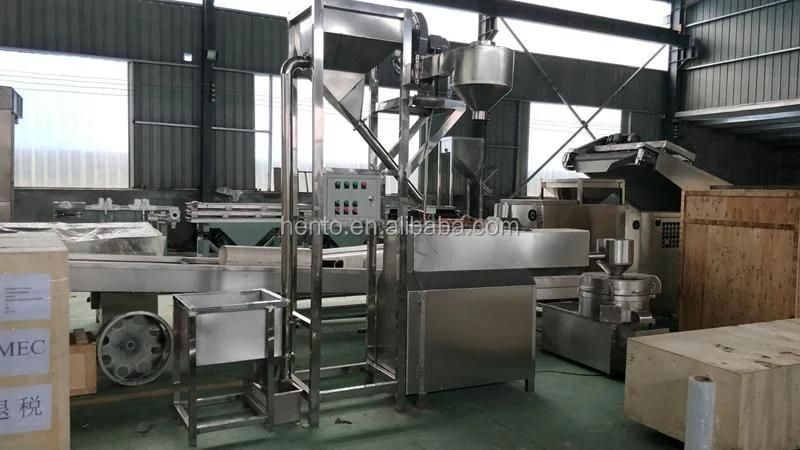 Made in China Sesame Washer and Dryer Equipment / Sesame Roasting Machine Line / Sesame Washer Dryer Roaster Peeler Grinder Line