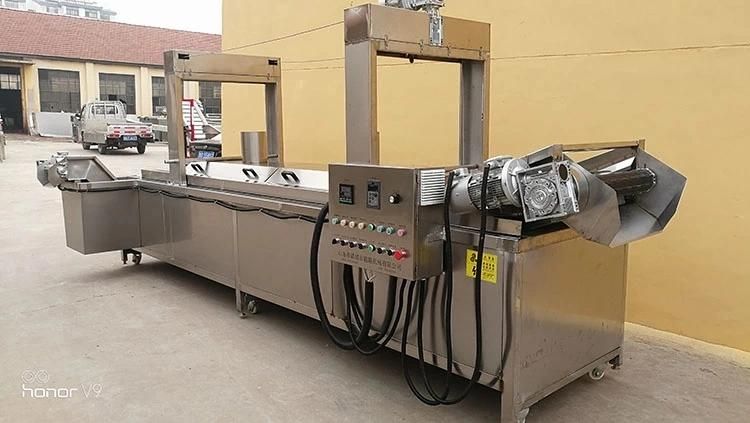 Chinese Industrial SUS304 Crisp Frying Machine Meet Frying Machine for Sale