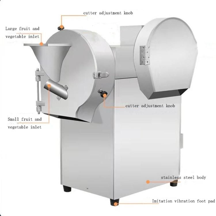 Hot Selling Vegetable Shredder Dicer Vegetable Melon and Fruit Cutting Machine Electric Vegetable Cutter Slicer