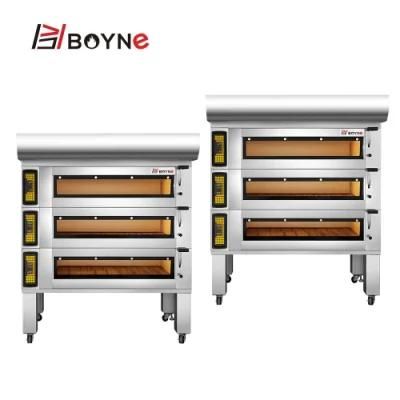 Touch Screen 3 Deck 9 Trays Electric Bread Baking Oven