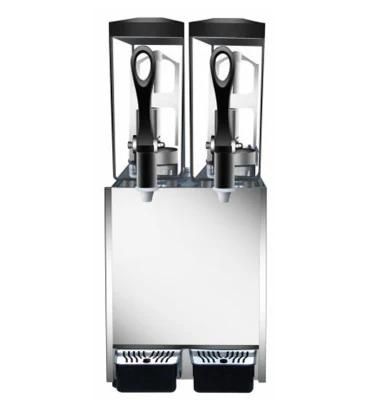 2 Tanks Cold Juice Dispenser for Restaurant