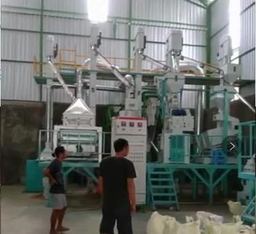 Clj Hot Selling Auto Rice Mill Machine 50tpd Complete Steel Platform Complete Rice Mill Plant Complete Rice Milling Machine