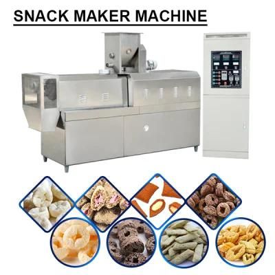 Stainless Steel Puffed Snack Food Production Line