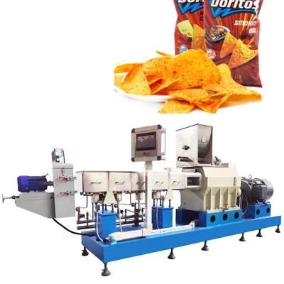 Industrial Frying Pellets Food Snack Production Line Fried Snacks Continuous Belt Conveyor ...