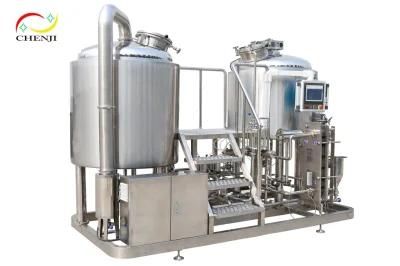 100L-2000L Liter Customized Brewery Beer Equipment Fresh Beer Brewing Equipment