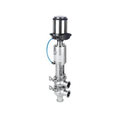 3A Certified Sanitary Air Control Shut-off Diverter Valve