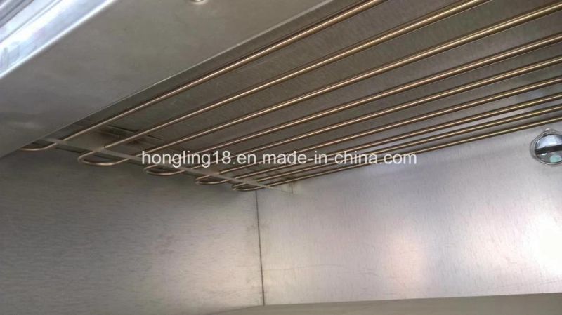 Hongling Bakery Equipment 2 Deck 4 Tray Pizza Oven