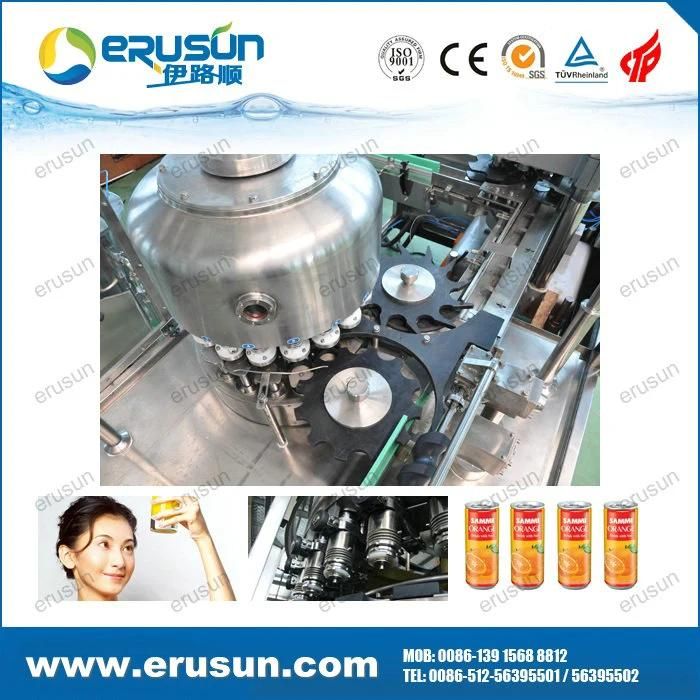 Automatic Fruit Juice Tin Can Sealing Machine