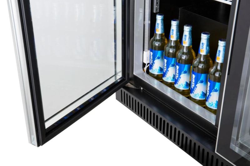 Supermarket Refrigerator Refrigerator Commercial Slim Upright Supermarket Cooler Cold Drink Display