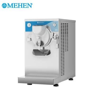 Food Safety Standard Small Counter Gelato Batch Freezer Hard Ice Cream Machine