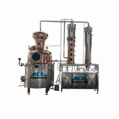 Whiskey Distillation Stills Alambic Copper Still Whisky Distillation Distillation Column